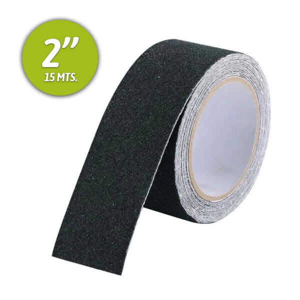 Cinta Antideslizante Negra 5 cms x 15 mts